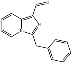 3-苄基咪唑并[1,5-A]吡啶-1-甲醛,885276-91-5,结构式