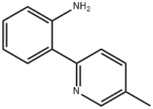 2-(5-METHYL-PYRIDIN-2-YL)-PHENYLAMINE 化学構造式