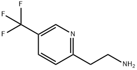 2-(5-TRIFLUOROMETHYL-PYRIDIN-2-YL)-ETHYLAMINE 化学構造式