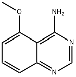 5-甲氧基-4-氨基喹唑啉 结构式