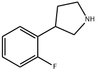 3-(2-FLUORO-PHENYL)-PYRROLIDINE Structure