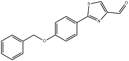 2-(4-BENZYLOXY-PHENYL)-THIAZOLE-4-CARBALDEHYDE