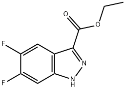 ETHYL 5,6-DIFLUORO-1H-INDAZOLE-3-CARBOXYLATE|5,6-二氟-1H-吲唑-3-羧酸乙酯