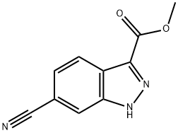 METHYL 6-CYANO-1H-INDAZOLE-3-CARBOXYLATE|6-氰基-1H-吲唑-3-甲酸甲酯