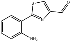 2-(2-AMINO-PHENYL)-THIAZOLE-4-CARBALDEHYDE 化学構造式