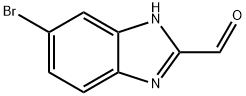 6-溴-苯并咪唑-2-甲醛, 885280-26-2, 结构式