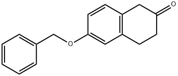 6-(苄氧基)-3,4-二氢萘-2(1H)-酮, 885280-42-2, 结构式
