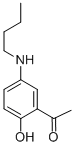 1-(5-BUTYLAMINO-2-HYDROXY-PHENYL)-ETHANONE|2-乙酰基-4-丁氨基苯酚