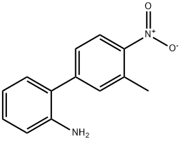 3'-甲基-4'-硝基-[1,1'-联苯]-2-胺,885280-87-5,结构式