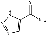 1H-1,2,3-三氮唑-4-硫代甲酰胺,885280-96-6,结构式