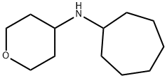 N-环庚基四氢-2H-吡喃-4-胺,885280-99-9,结构式