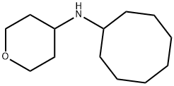 CYCLOOCTYL-(TETRAHYDRO-PYRAN-4-YL)-AMINE 化学構造式