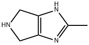 2-METHYL-1,4,5,6-TETRAHYDRO-PYRROLO[3,4-D]IMIDAZOLE 化学構造式