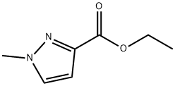 1H-Pyrazole-3-carboxylicacid,1-methyl-,ethylester(9CI) Struktur