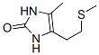 2H-Imidazol-2-one,  1,3-dihydro-4-methyl-5-[2-(methylthio)ethyl]- 化学構造式