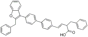 885340-42-1 Benzenepropanoic acid, a-[2-[4'-[2-(phenylMethyl)-3-benzofuranyl][1,1'-biphenyl]-4-yl]ethenyl]-