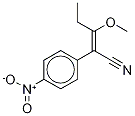 α-(1-Methoxypropylidene)-4-nitro-benzeneacetonitrile|α-(1-Methoxypropylidene)-4-nitro-benzeneacetonitrile