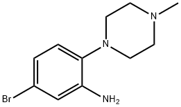5-Bromo-2-(4-methyl-1-piperazinyl)aniline