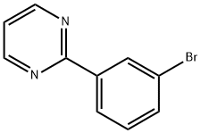 3-(PYRIMIDIN-2-YL)BROMOBENZENE Structure