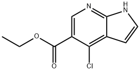 ethyl 4-chloro-1H-pyrrolo[2,3-b]pyridine-5-carboxylate|ETHYL 4-CHLORO-1H-PYRROLO[2,3-B]PYRIDINE-5-CARBOXYLATE