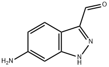 1H-Indazole-3-carboxaldehyde, 6-aMino- 化学構造式