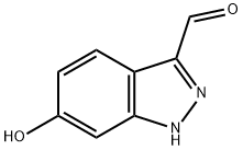 6-hydroxy-1H-indazole-3-carbaldehyde,885520-11-6,结构式