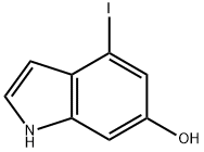 1H-Indol-6-ol, 4-iodo- Structure