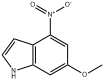 1H-Indole, 6-Methoxy-4-nitro- Structure