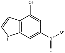 1H-Indol-4-ol, 6-nitro- 结构式