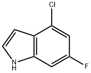 1H-Indole, 4-chloro-6-fluoro-