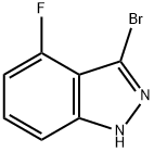 4-氟-3-溴-吲唑,885521-60-8,结构式