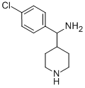 ALPHA-(4-CHLOROPHENYL)-4-PIPERIDINEMETHANAMINE Structure