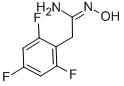 BENZENEETHANIMIDAMIDE,2,4,6-TRIFLUORO-N-HYDROXY 结构式