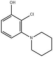 2-CHLORO-3-PIPERIDINOPHENOL 结构式