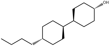 Trans-4-(trans-4-n-Butylcyclohexyl)cyclohexanol Structure