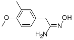 N-HYDROXY-2-(4-METHOXY-3-METHYL-PHENYL)-ACETAMIDINE Structure
