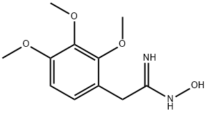 BENZENEETHANIMIDAMIDE, N-HYDROXY-2,3,4-TRIMETHYL-,885952-89-6,结构式