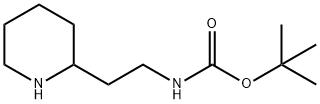 2-(Boc-2-aminoethyl)piperidine Struktur