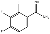 2,3,4-TRIFLUORO-BENZAMIDINE 化学構造式