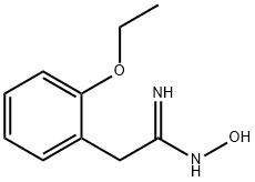 2-(2-ETHOXY-PHENYL)-N-HYDROXY-ACETAMIDINE 结构式
