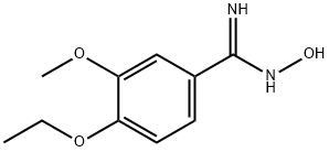 (Z)-4-Ethoxy-N'-hydroxy-3-methoxybenzene-1-carboximidamide,885957-43-7,结构式