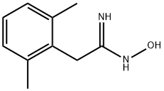2-(2,6-DIMETHYL-PHENYL)-N-HYDROXY-ACETAMIDINE 化学構造式