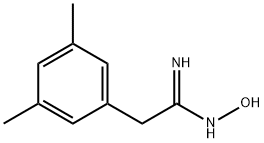 2-(3,5-DIMETHYL-PHENYL)-N-HYDROXY-ACETAMIDINE Struktur
