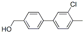 4-(3-Chloro-4-methylphenyl)benzyl alcohol 结构式