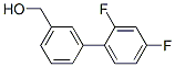 3-(2,4-Difluorophenyl)benzyl alcohol,885963-44-0,结构式