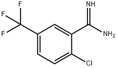 2-CHLORO-5-TRIFLUOROMETHYL-BENZAMIDINE,885963-61-1,结构式