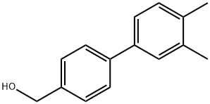 4-(3,4-DIMETHYLPHENYL)BENZYL ALCOHOL 结构式