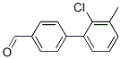 4-(2-Chloro-3-methylphenyl)benzaldehyde Struktur