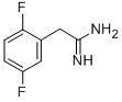 2,5-二氟苯乙脒, 885965-83-3, 结构式
