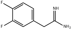 2-(3,4-DIFLUORO-PHENYL)-ACETAMIDINE Struktur